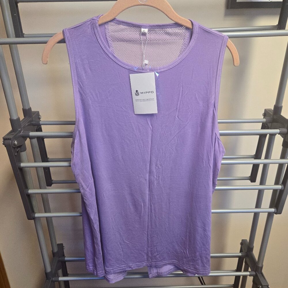 NWT Purple Workout Tank -